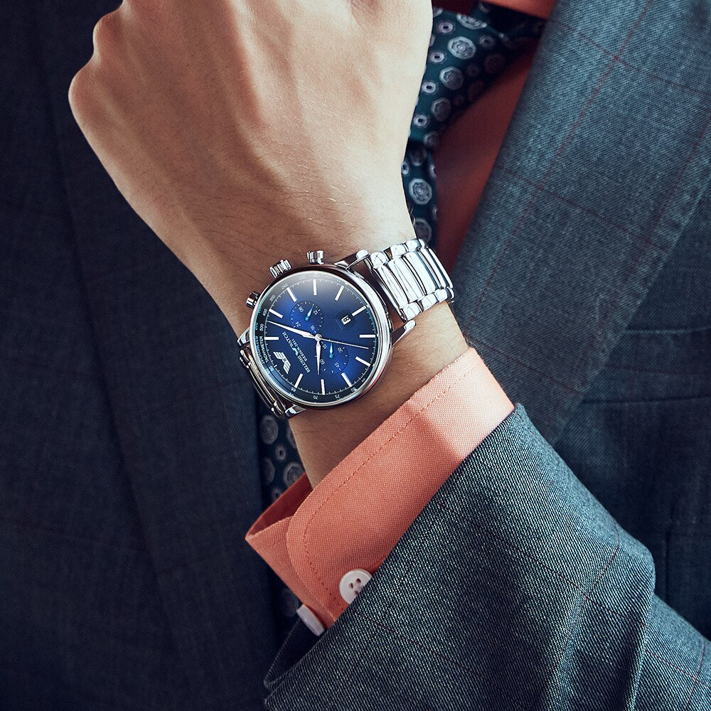 Edelstahl Armbanduhr "Orologio stasera no.282" - PITANI