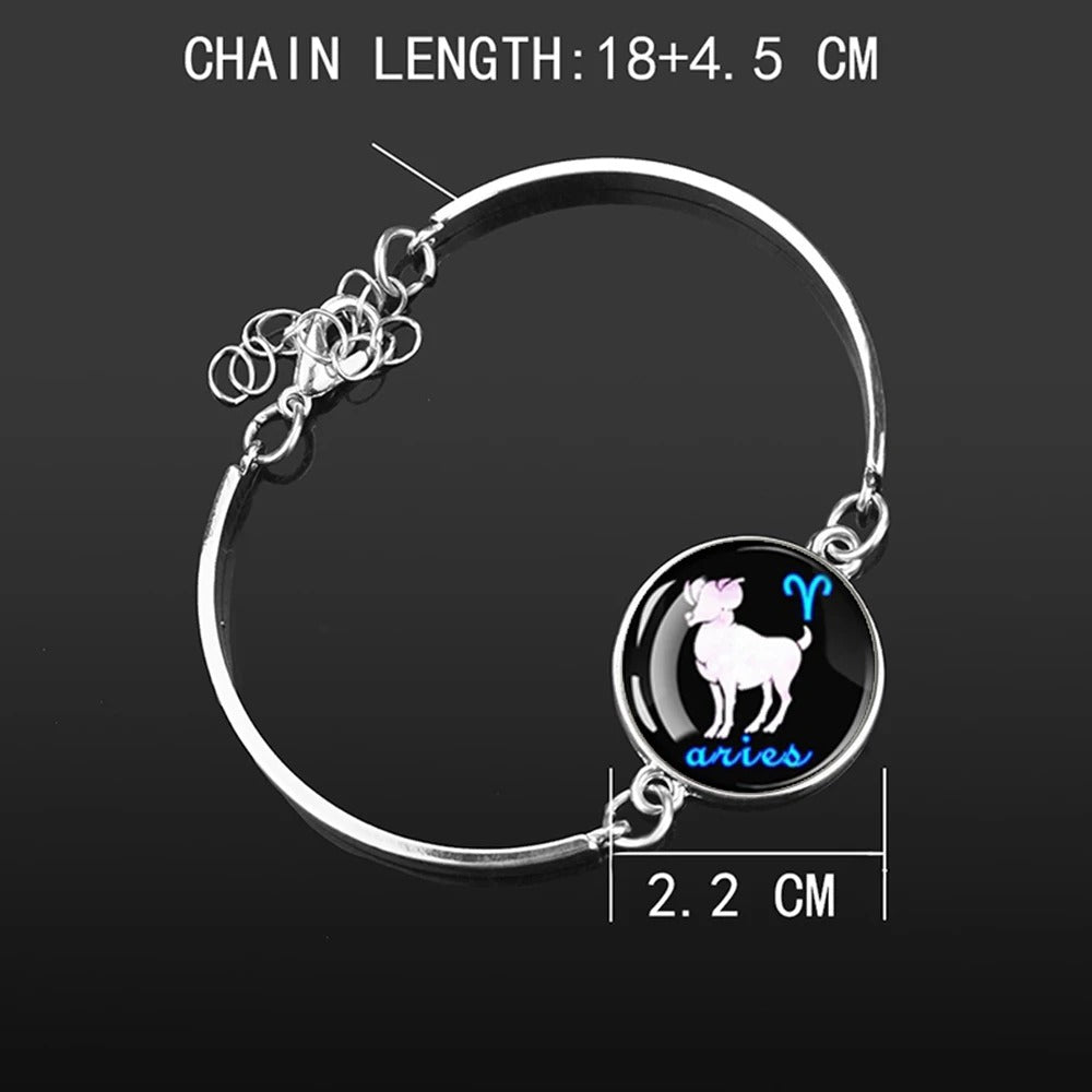 Edelstahl Sternzeichen Armband "Bracciale 12 Zodiaco no.546" - PITANI