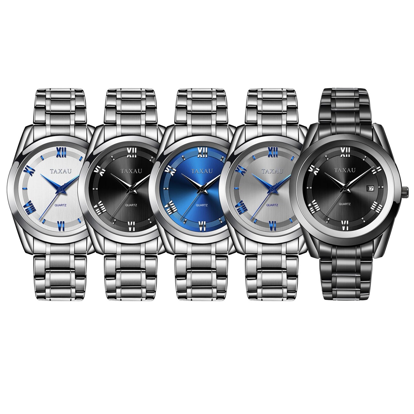 Edelstahl Armbanduhr "Forma di Lusso no.318" - PITANI