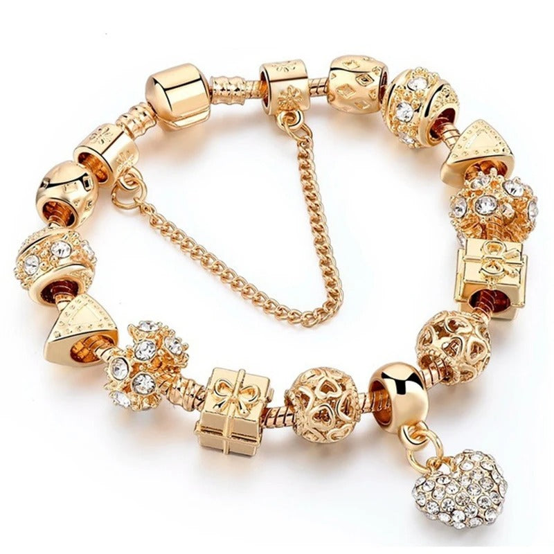Edelstahl Armband "Ciondolo a Forma Di Cuore no.531" - PITANI