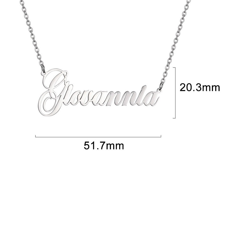 Personalisierte Edelstahl Halskette "Caperie no.977" - PITANI