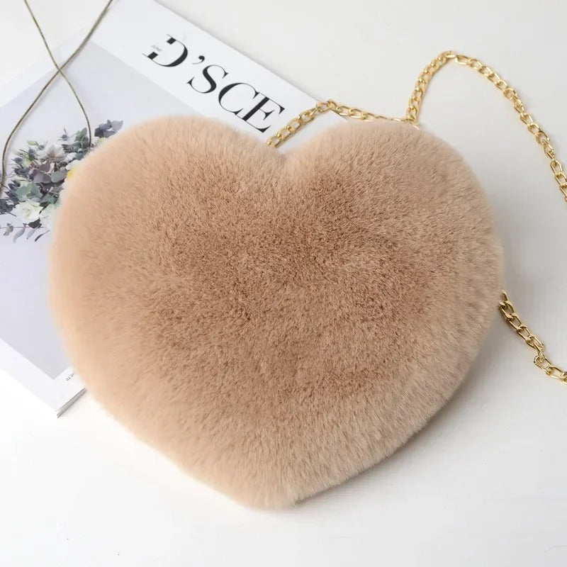 Premium "A forma di cuore no.208" Handtasche/Clutch Größe "S " - PITANI