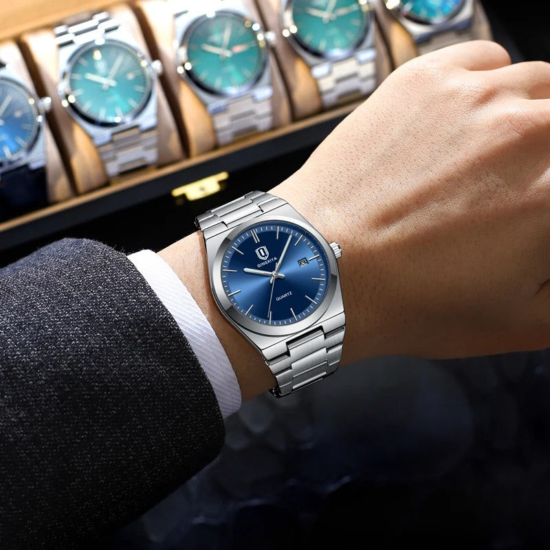 Edelstahl Armbanduhr "Orologio belle motive In Acciaio no.448" - PITANI