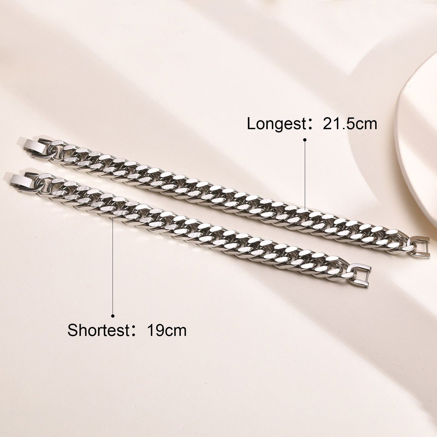 Edelstahl Armband "Catena a forma di no.238" - PITANI