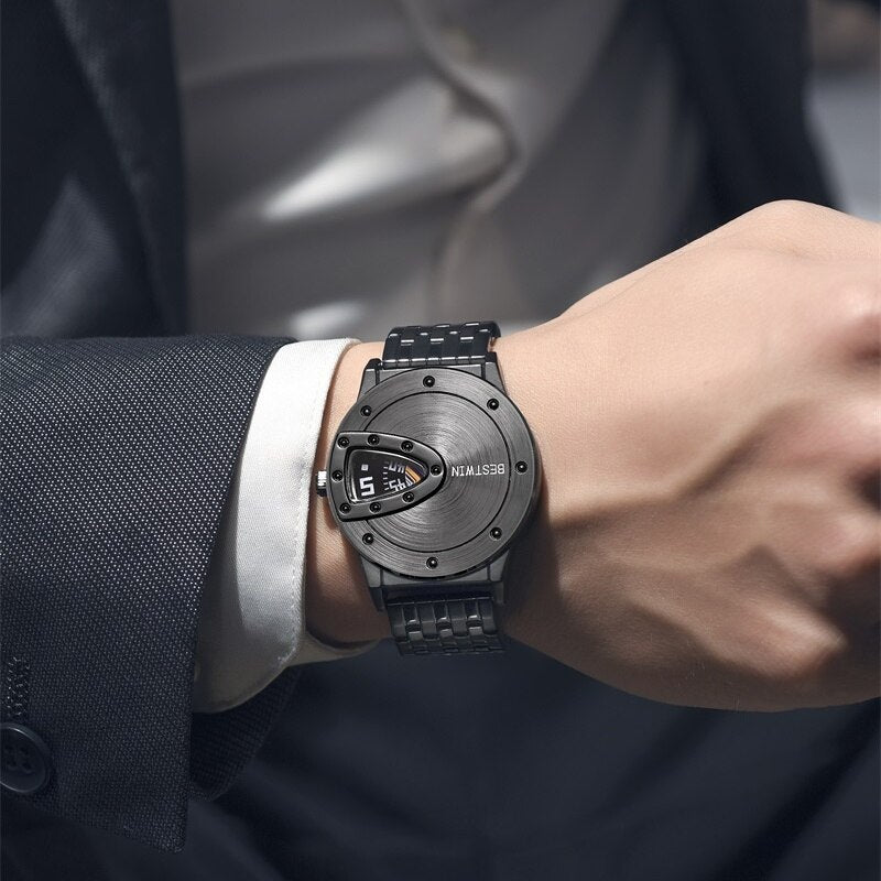 Edelstahl Armbanduhr "Tecnologia no.394" - PITANI