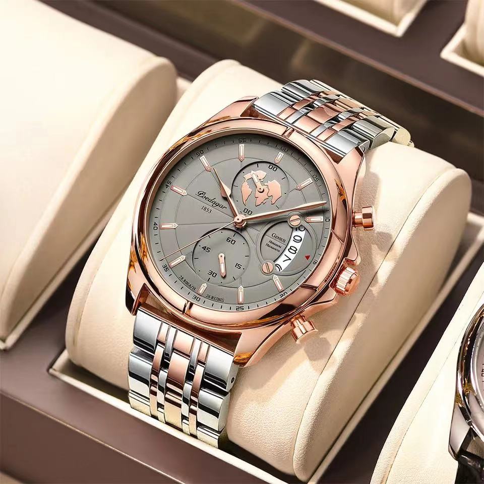 Edelstahl Armbanduhr "Acciaio Pieno no.260" - PITANI