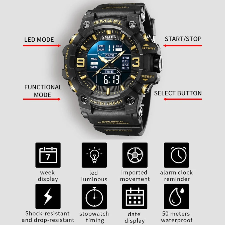 Armbanduhr "Orologio Digitale belle Militare no.430" - PITANI