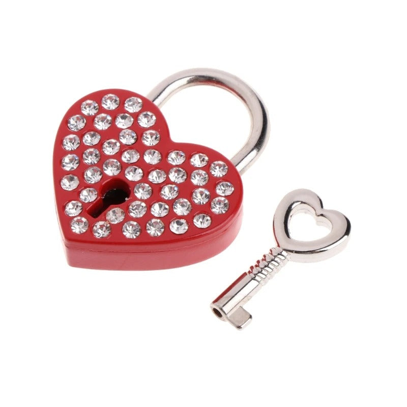 Liebesschloss mit Glitzer "Desiderio d'epoca no.920'' - PITANI