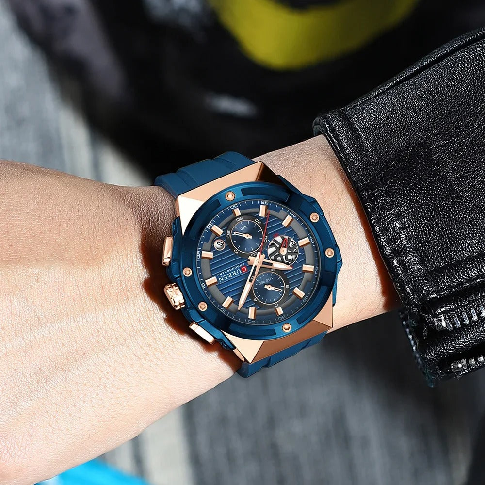 Silikonband Armbanduhr "Orologio Sportivo Multifunzionale no.417" - PITANI