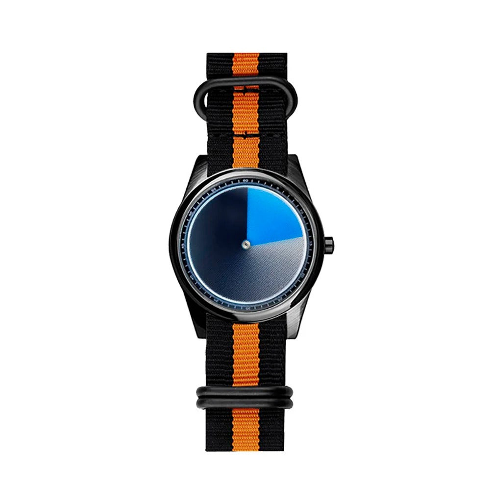 Rotierende Farben Armbanduhr "Uomo Blu Creativo no.448 " - PITANI