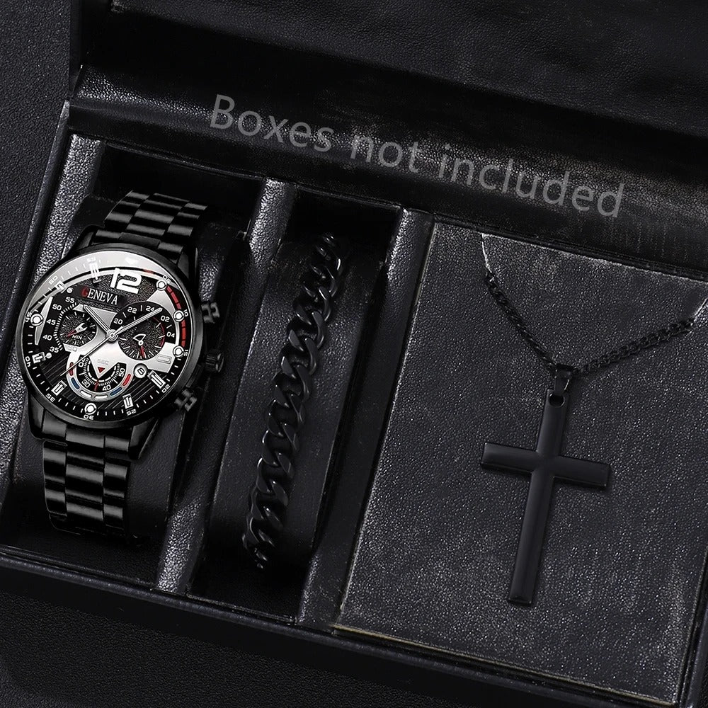 3-teiliges Uhren-Schmuckset „Lega Di Moda Aziendale No.6818“ - PITANI