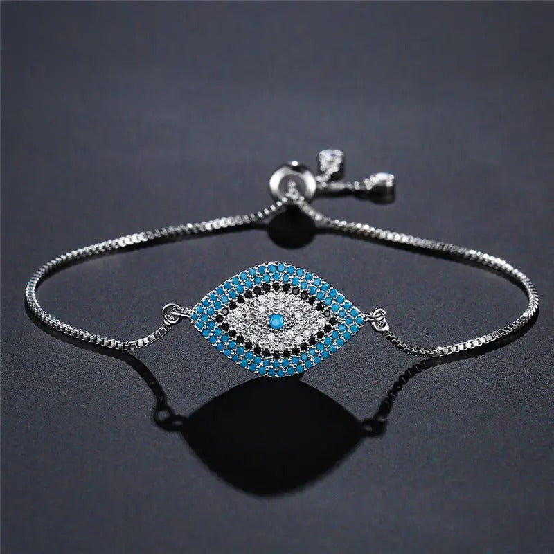 Edelstahl/Stoff Armband "Turco Alla Moda no.556" - PITANI