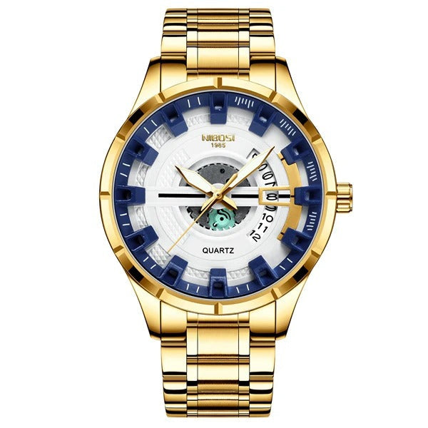 Edelstahl Armbanduhr "Orologio Oro Inox no.446" - PITANI
