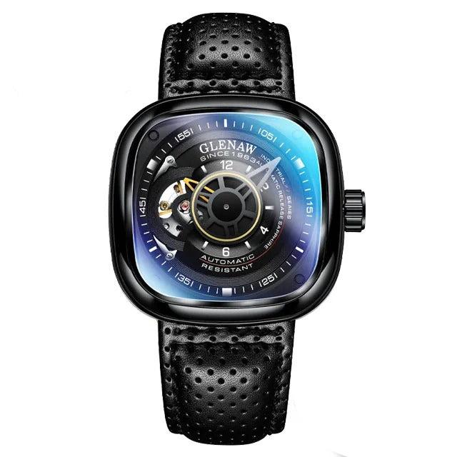 Leder Automatik Armbanduhr "Cinturino In Pelle Maschile no.363" - PITANI