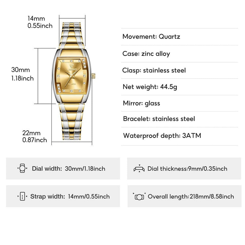 Edelstahl Armbanduhr "Movimento Al Quarzo Di Lusso no.3128" - PITANI