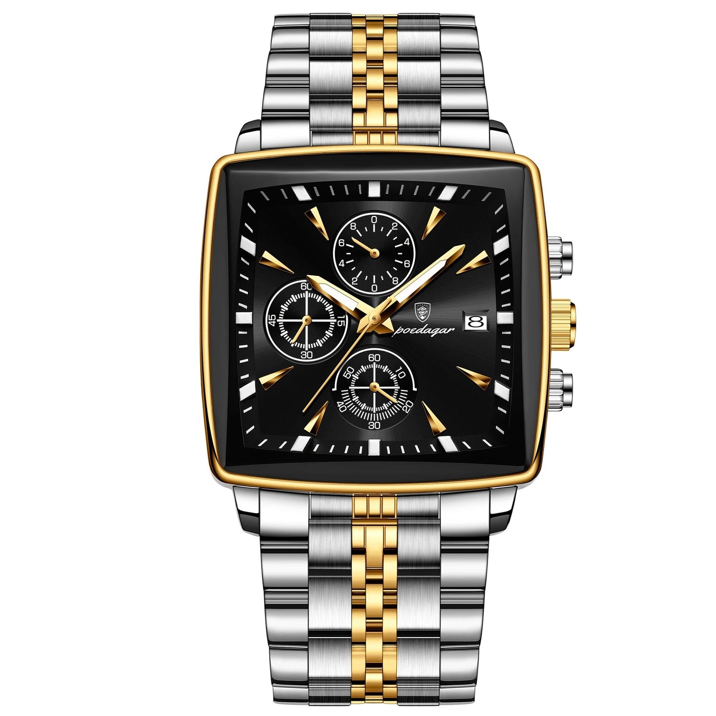 Edelstahl Armbanduhr "Orologio Al Quarzo Da Uomo no.419" - PITANI