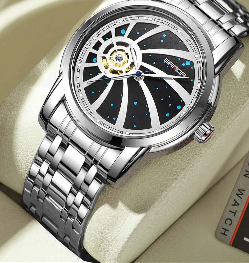 Edelstahl Automatik Armbanduhr "Orologio Meccanico Automatico no.464" - PITANI
