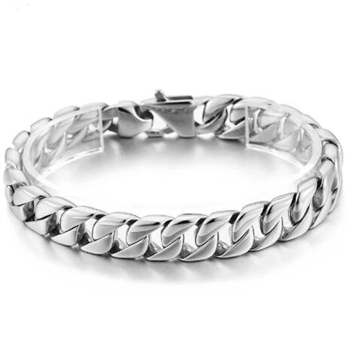 Edelstahl Armband "Catena a Maglie a Cordolo no.527" - PITANI