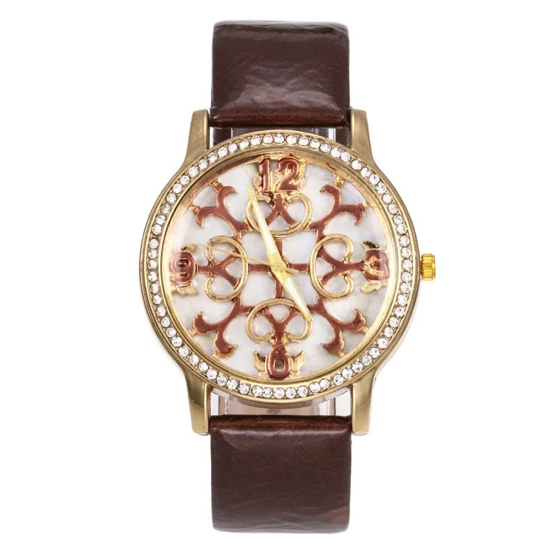 Edelstahl Armbanduhr "Fiore Elegante no.129" - PITANI