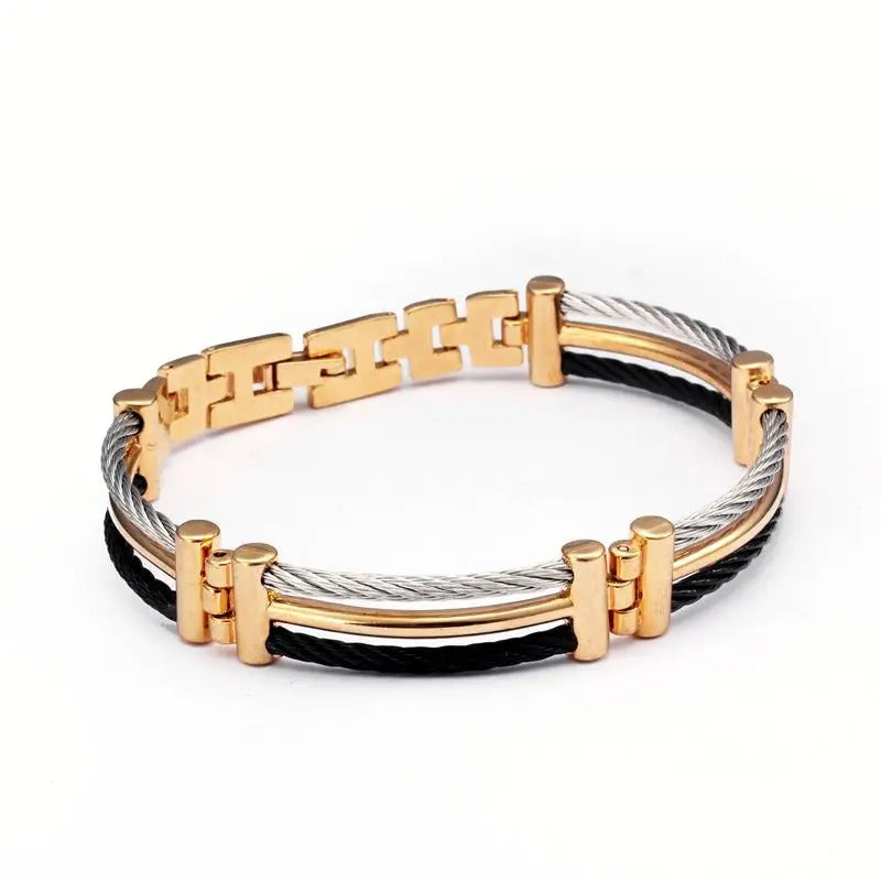 Edelstahl Armband "Giunzione Di Maglie Di Catena no.538" - PITANI