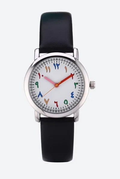 Armbanduhr in bunter Arabischer Schrift "Guarda Sport Casual per Ragazzi no.3081" - PITANI