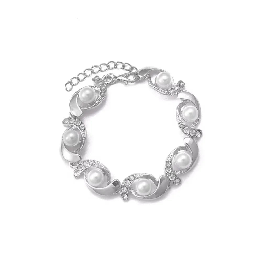 Edelstahl Perlen Armband "Perla Imitazione no.5224" - PITANI