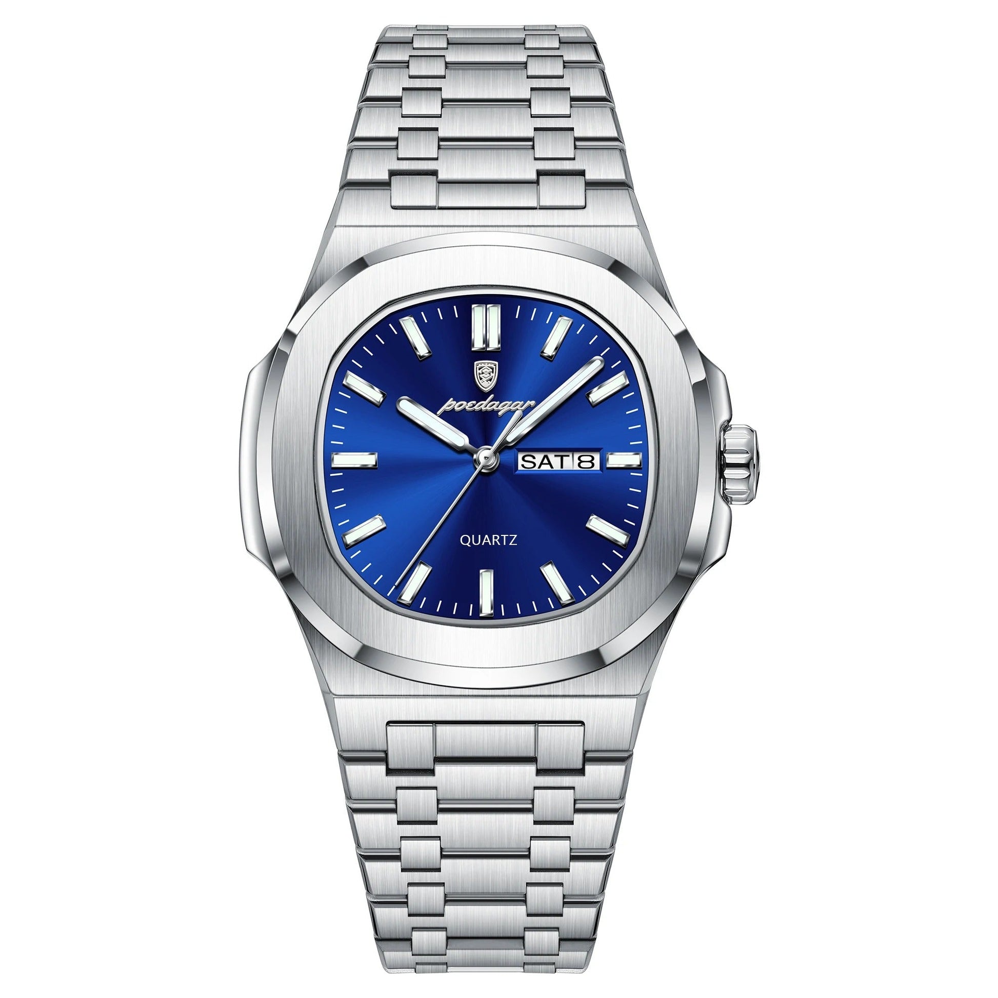 Edelstahl Armbanduhr "Orologio Quadrato Impermeabile no.423" - PITANI