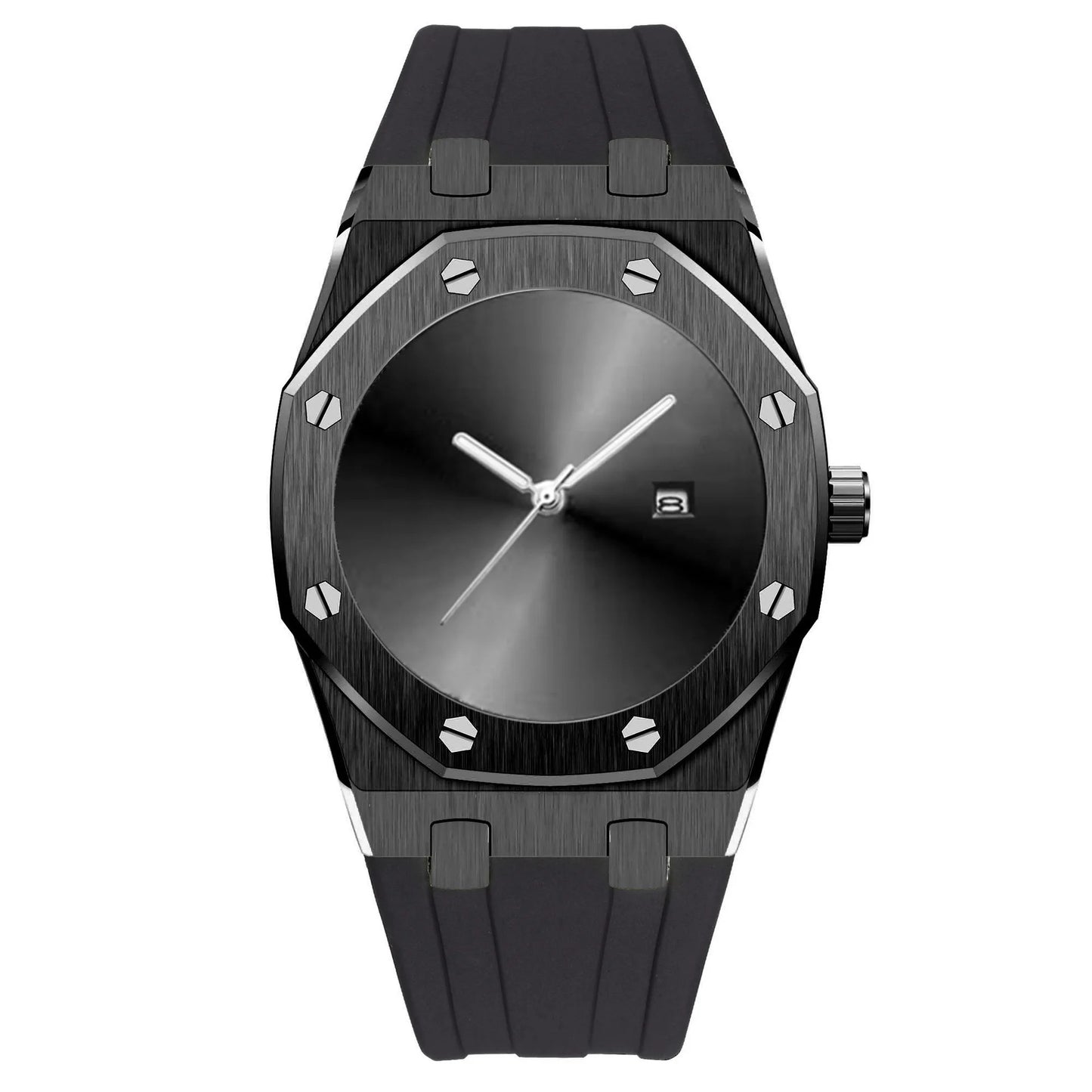 Edelstahl Armbanduhr "Orologio Sportivo Con Cinturino In Gomma no.441" - PITANI