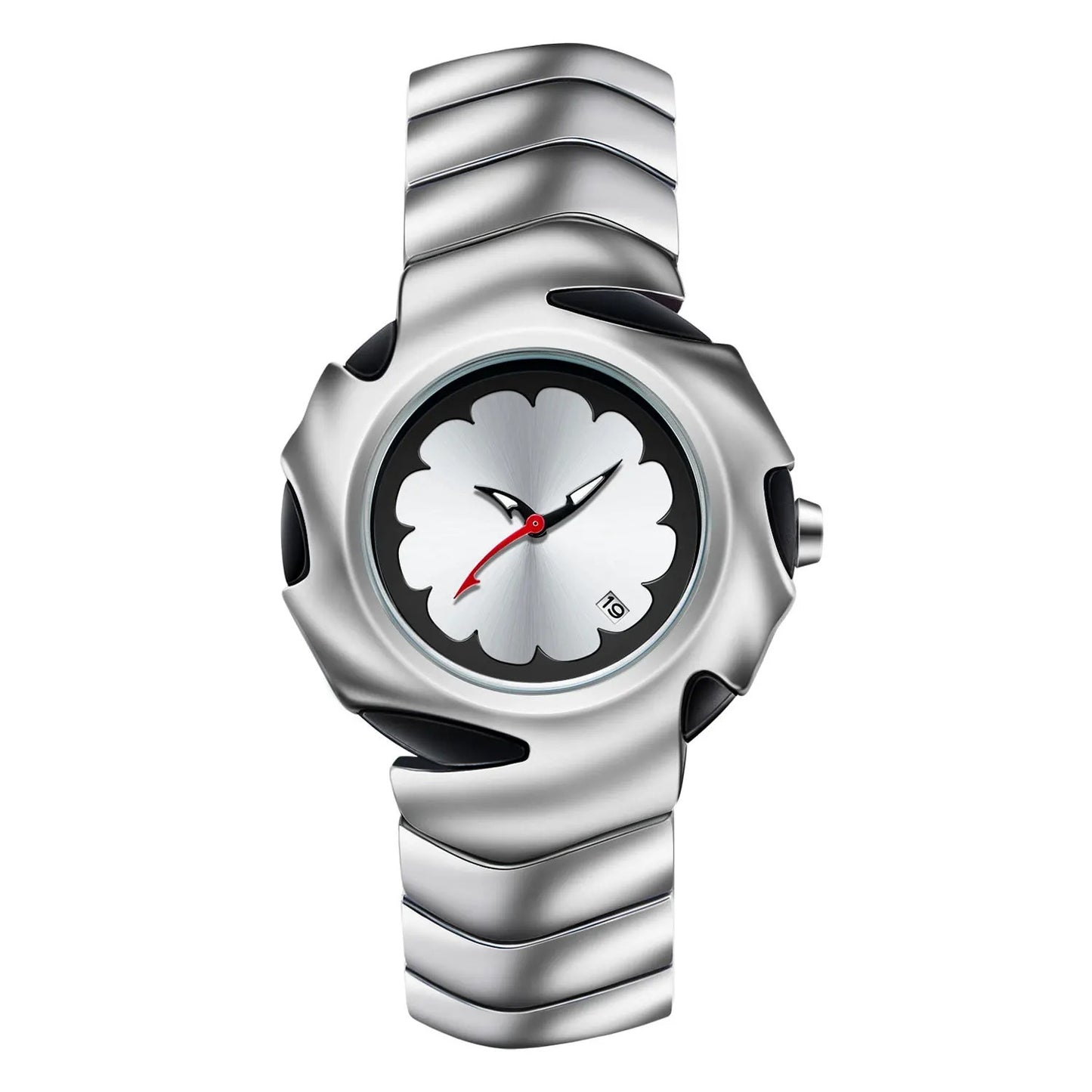 Edelstahl Sägenoptik Armbanduhr "Orologio Orologio Impermeabile no.420" - PITANI