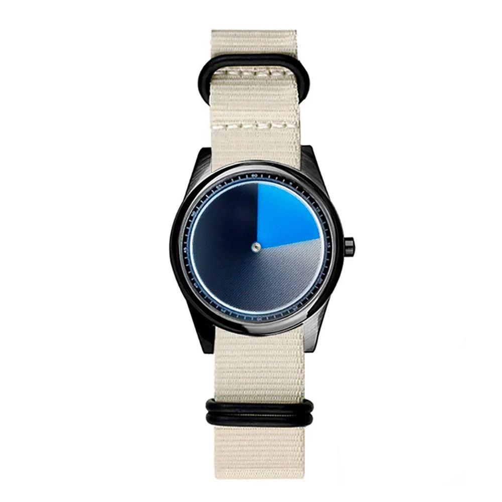 Rotierende Farben Armbanduhr "Uomo Blu Creativo no.448 " - PITANI