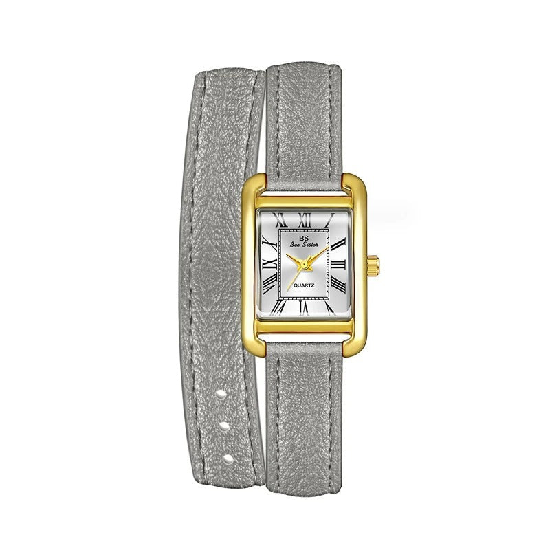 Vintage-Style Leder Armbanduhr "Orologi Da Polso Al Quarzo no.3155" - PITANI