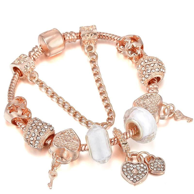 Edelstahl Armband "Ciondolo a Forma Di Cuore no.531" - PITANI