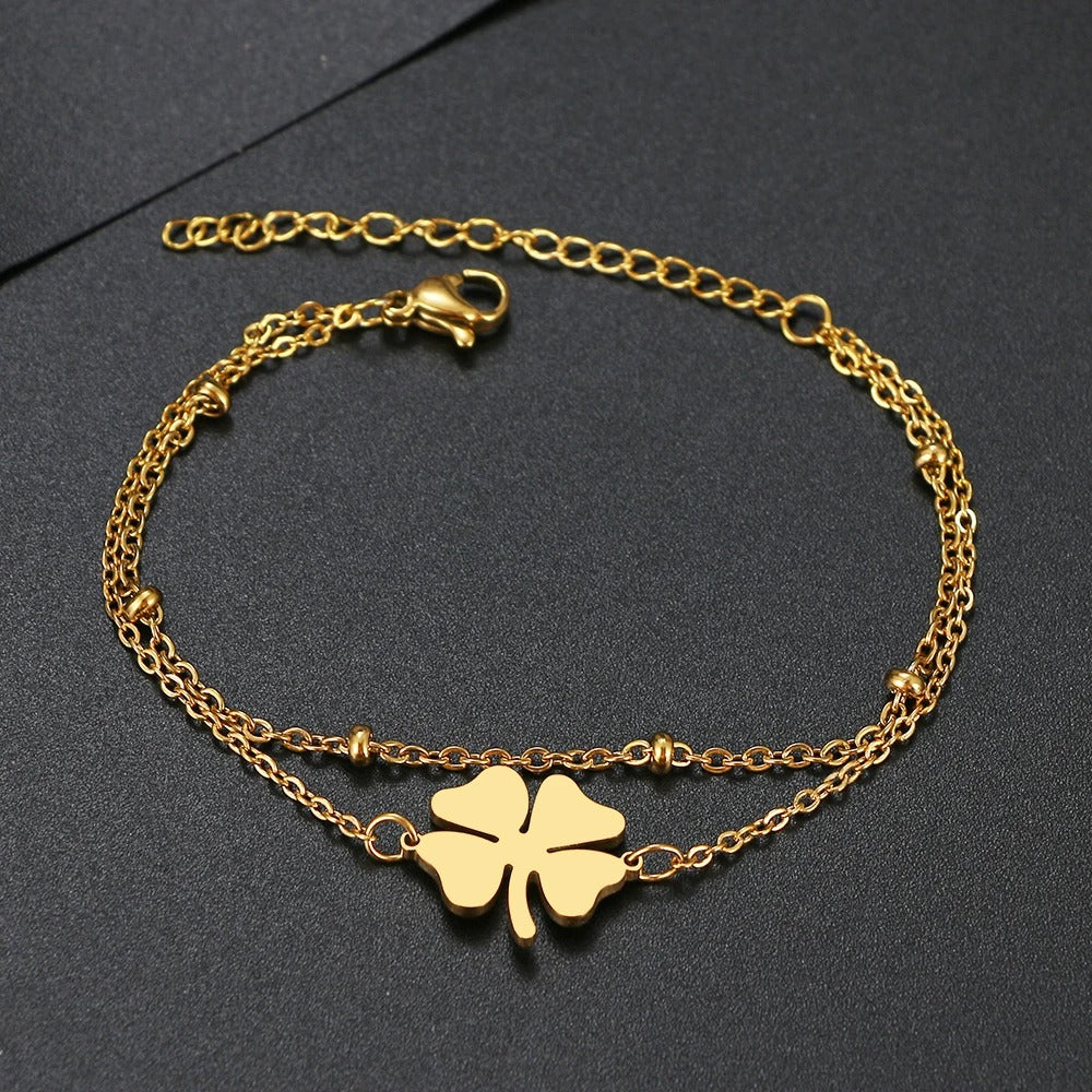 Edelstahl Glücksbringer Armband "no.306" - PITANI