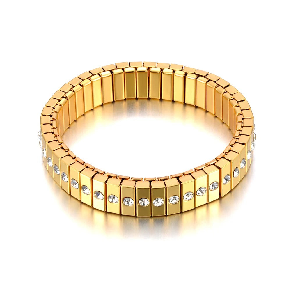 Edelstahl Armband "Cristallo no.533" - PITANI