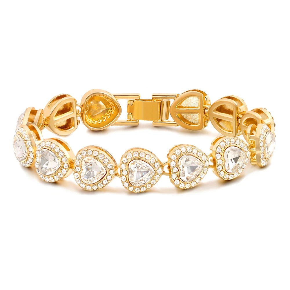 Edelstahl Glitzer Armband "Braccialeto nonloso massiccio no.515" - PITANI