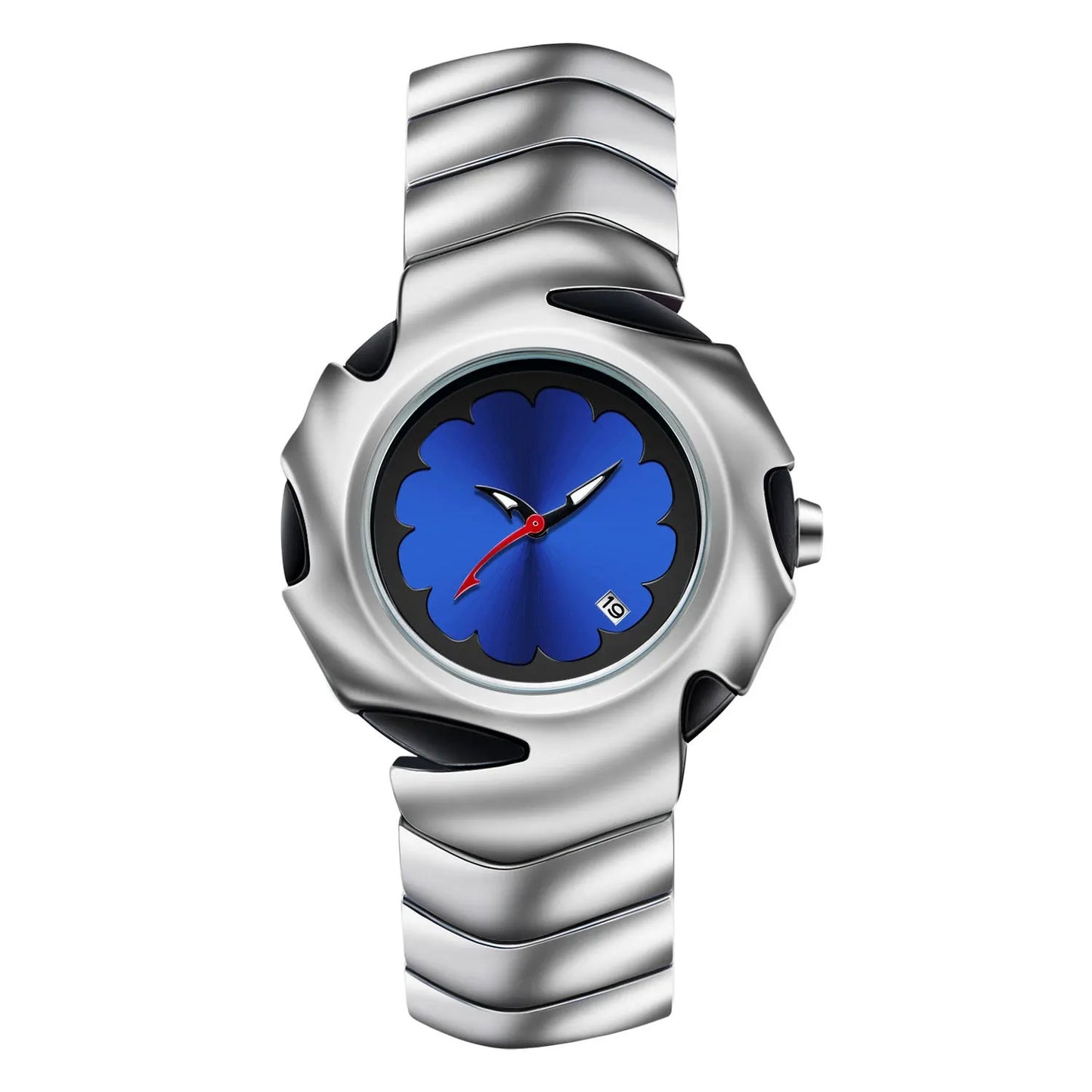 Edelstahl Sägenoptik Armbanduhr "Orologio Orologio Impermeabile no.420" - PITANI