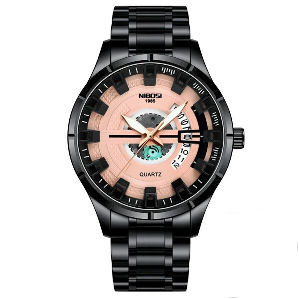 Edelstahl Armbanduhr "Orologio Oro Inox no.446" - PITANI