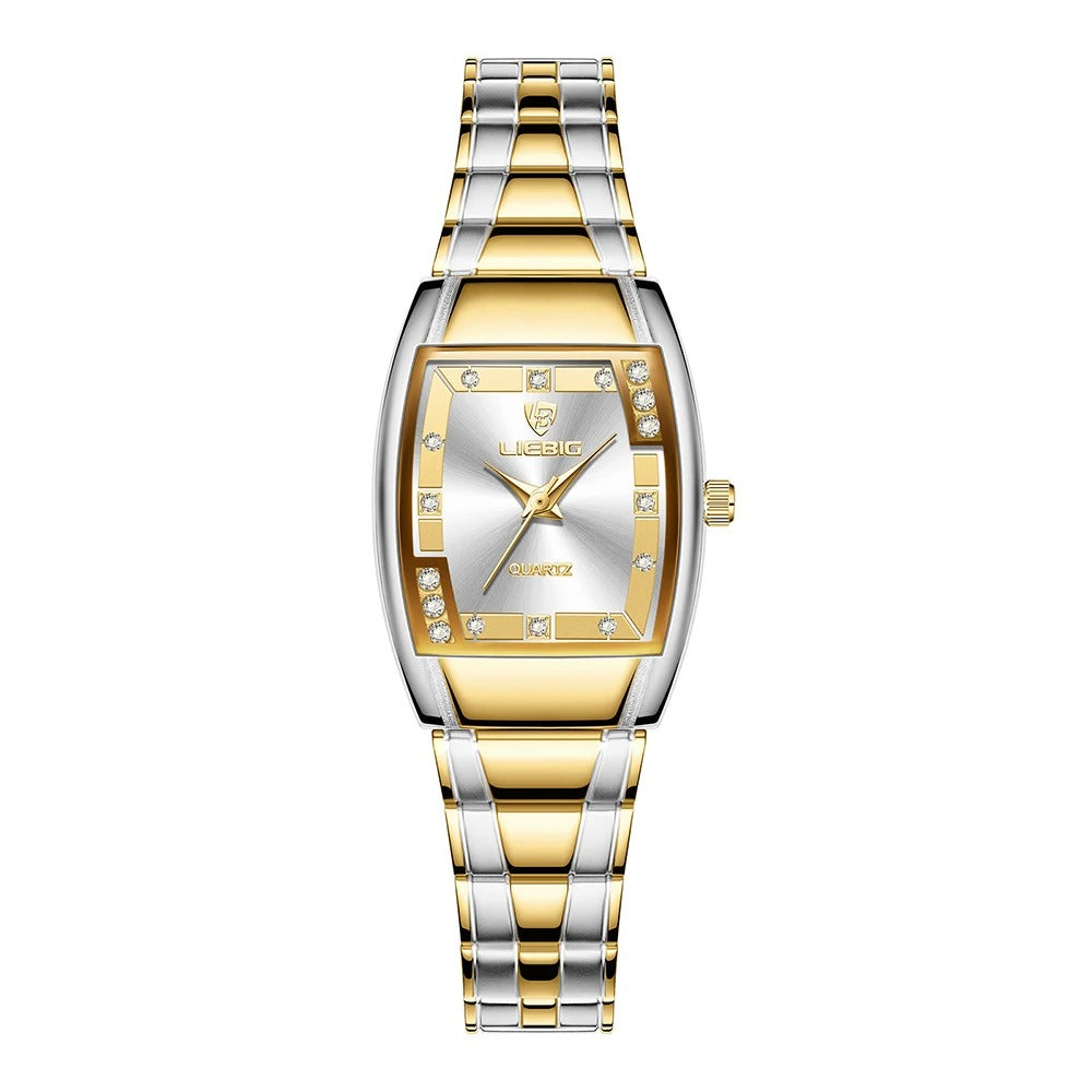 Edelstahl Armbanduhr "Movimento Al Quarzo Di Lusso no.3128" - PITANI