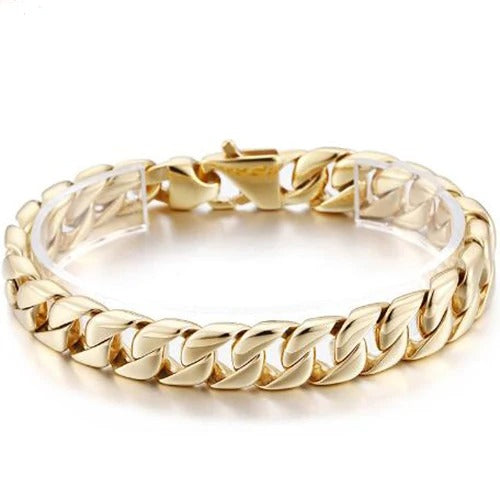 Edelstahl Armband "Catena a Maglie a Cordolo no.527" - PITANI