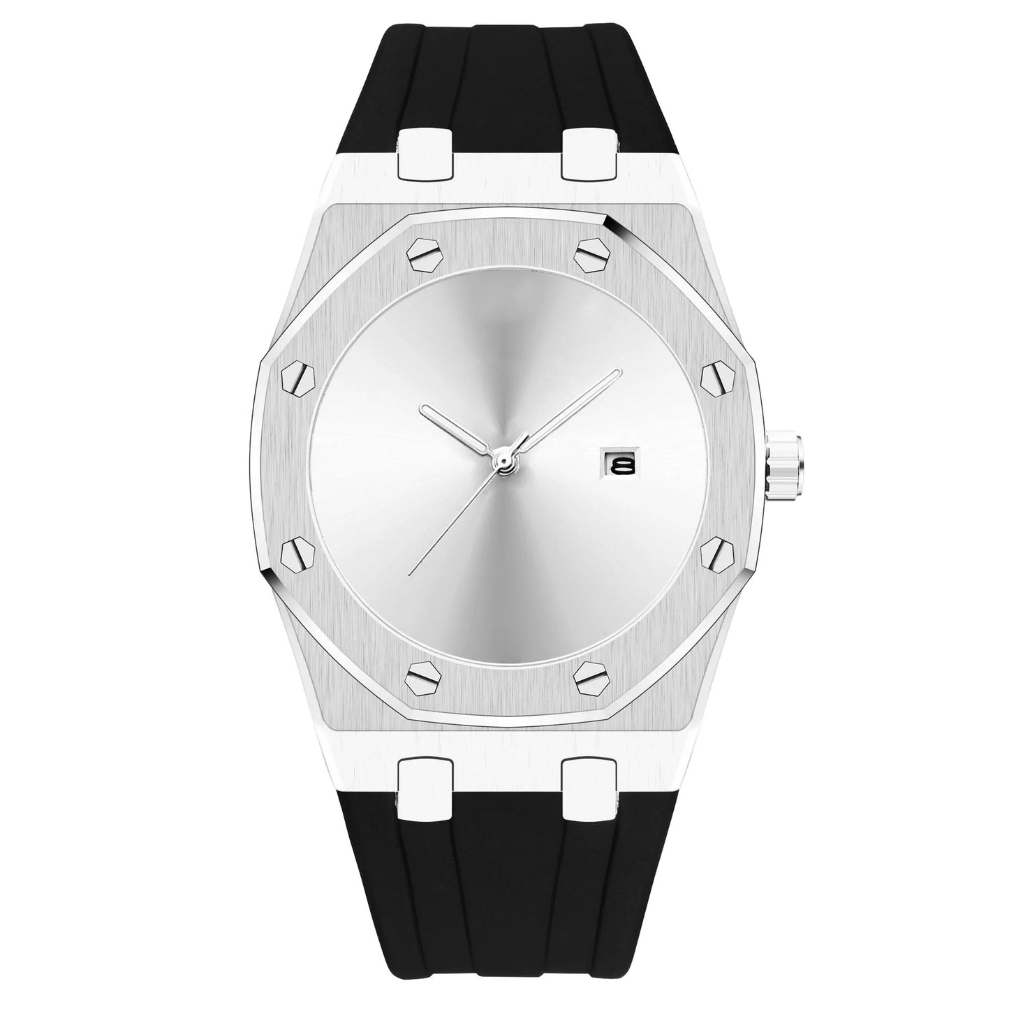 Edelstahl Armbanduhr "Orologio Sportivo Con Cinturino In Gomma no.441" - PITANI