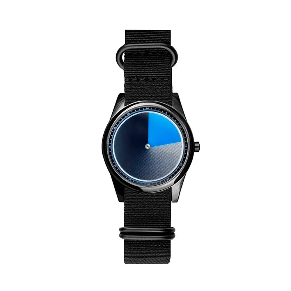Rotierende Farben Armbanduhr "Uomo Blu Creativo no.448 " - PITANI