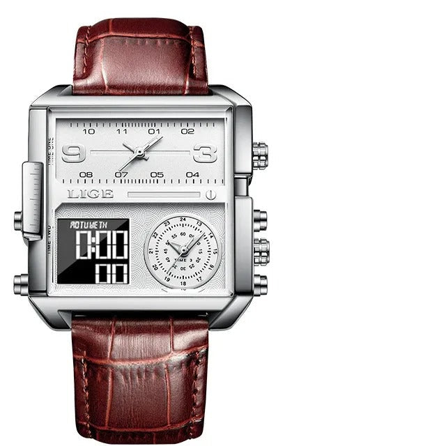 Edelstahl Armbanduhr "Impermeabile Militare Luminoso no.433" - PITANI