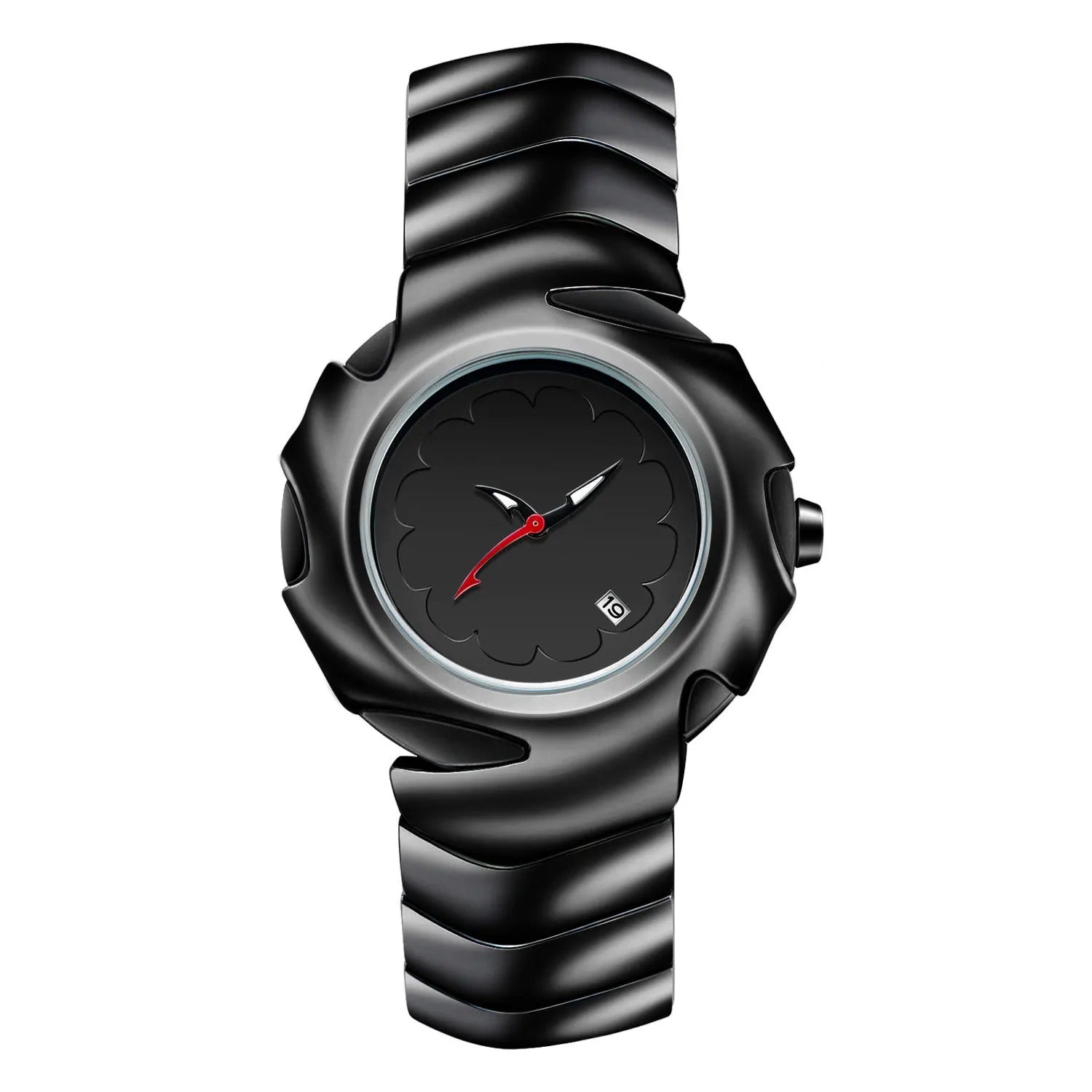 Edelstahl Sägenoptik Armbanduhr "Orologio Orologio Impermeabile no.420" - PITANI