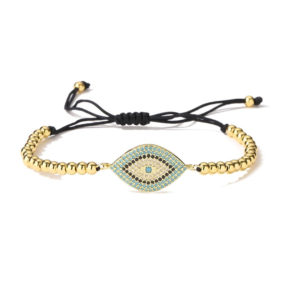 Edelstahl/Stoff Armband "Turco Alla Moda no.556" - PITANI