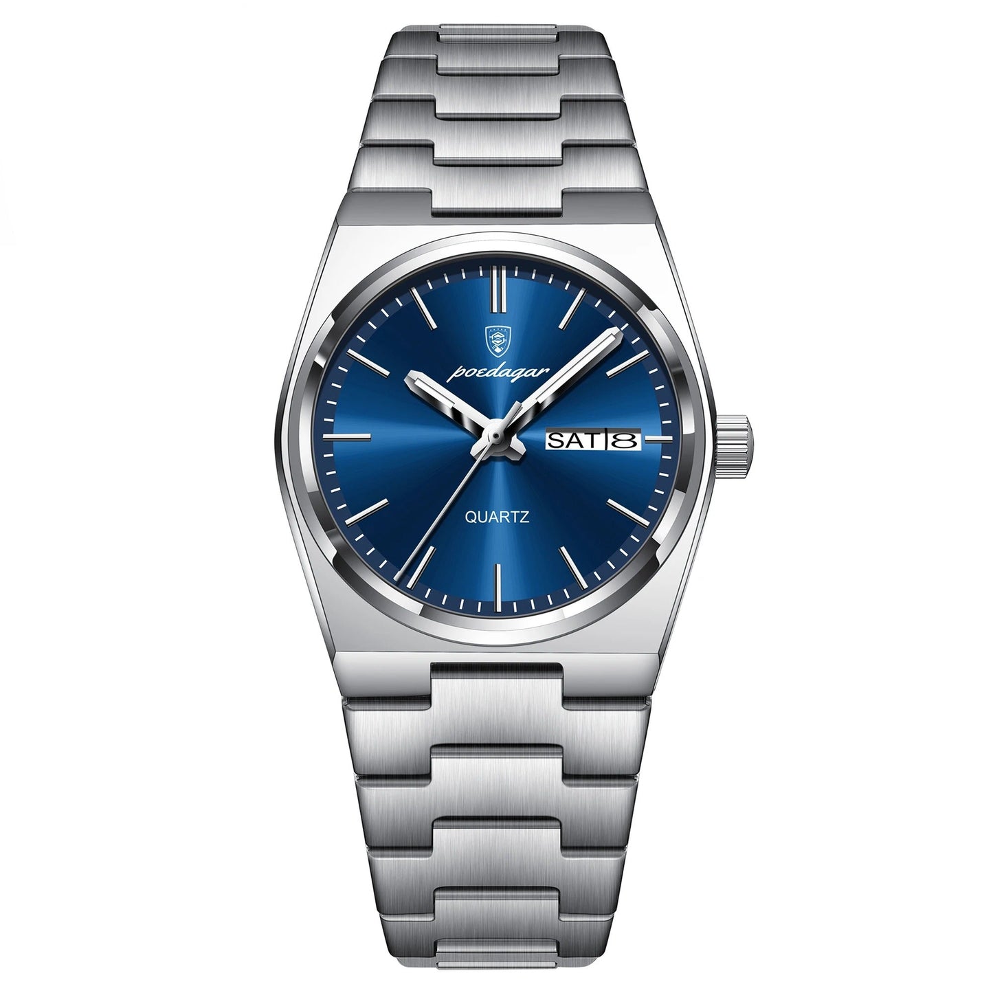 Edelstahl Armbanduhr "Orologio Al Quarzo Elegante Da no.418" - PITANI