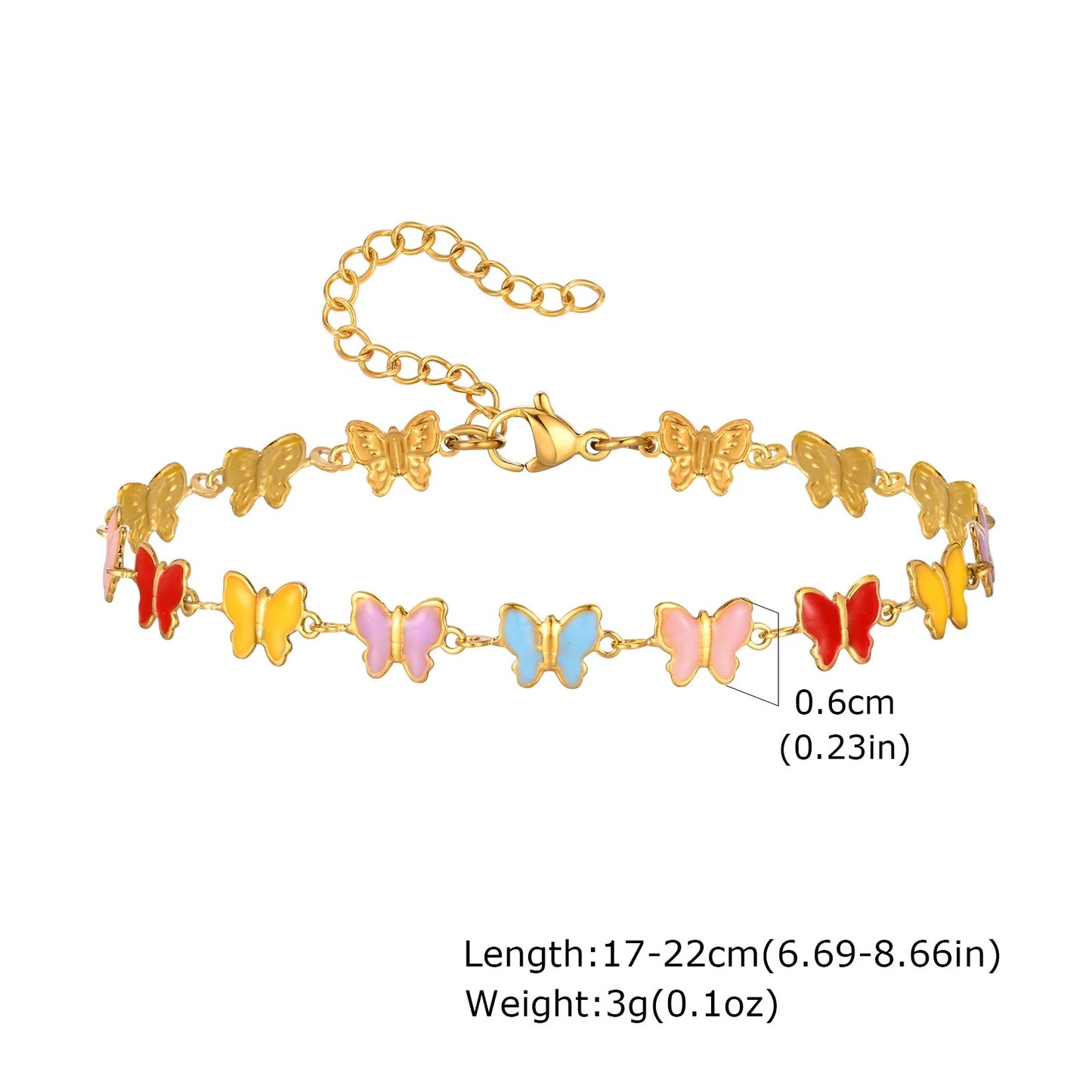 Buntes Edelstahl Armband mit verschiedenen Motiven "Fiore Del Cuore no.5210" - PITANI