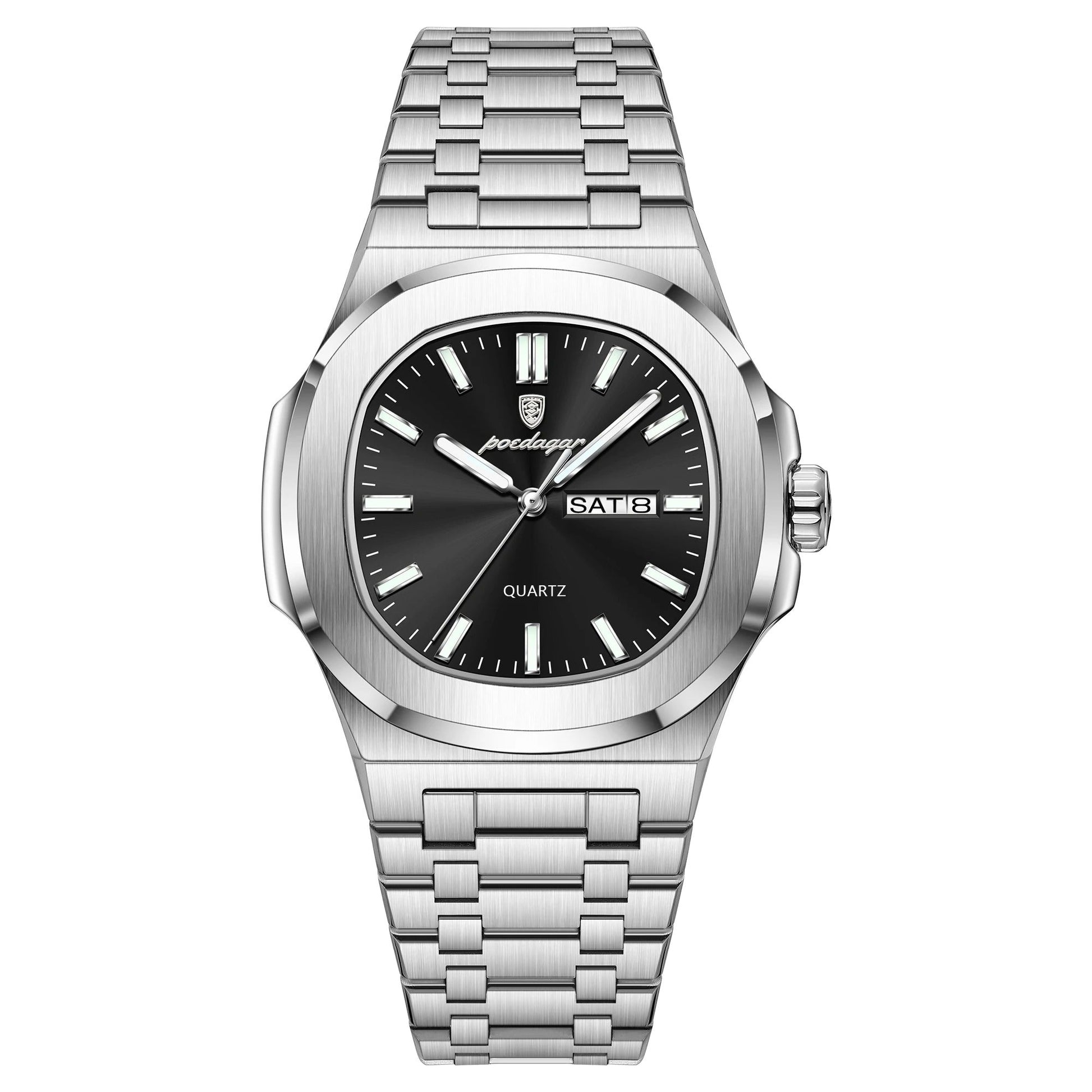 Edelstahl Armbanduhr "Orologio Quadrato Impermeabile no.423" - PITANI
