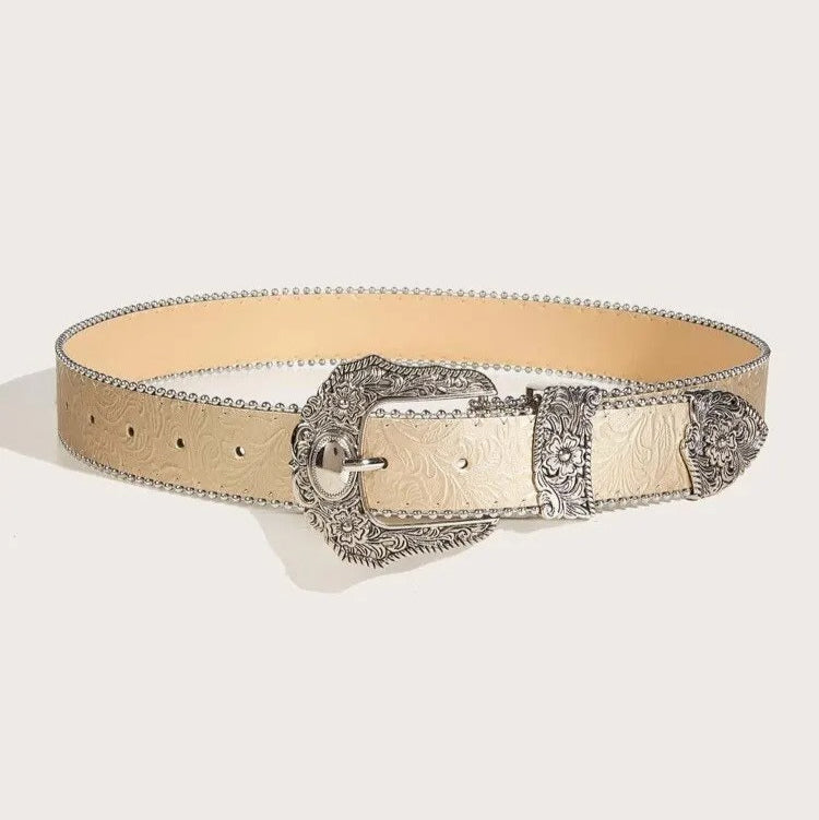 Unisex Gürtel „Cintura In Pelle PU Occidentale no.7619" - PITANI