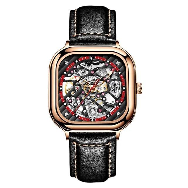 Leder Automatik Armbanduhr "Cinturino In Pelle Maschile no.363" - PITANI