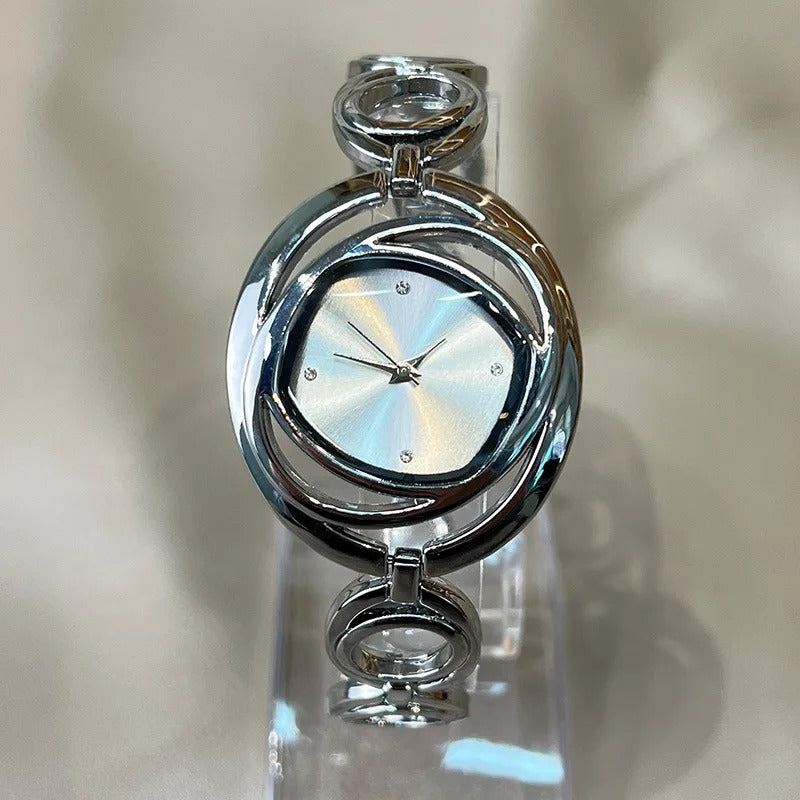 Edelstahl Armbanduhr "Quadrante Di Diamanti no.165" - PITANI